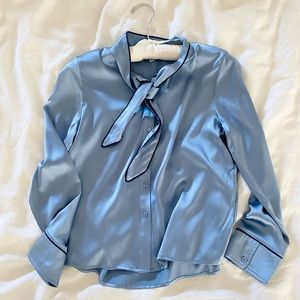 Like NEW Petite Studio silk top